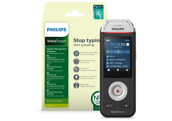 DVT2810 VoiceTracer Audiorecorder mit Software