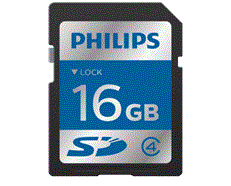 SD Karte, 16 GB Geschwindigkeitsklasse 4 - Nachfolger von ACC9008. ACC9016